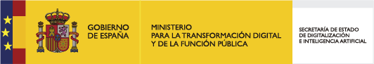 Ministerio para la Transformación Digital y de la Función Pública - Secretaría de Estado de Digitalización e Inteligencia Artificial